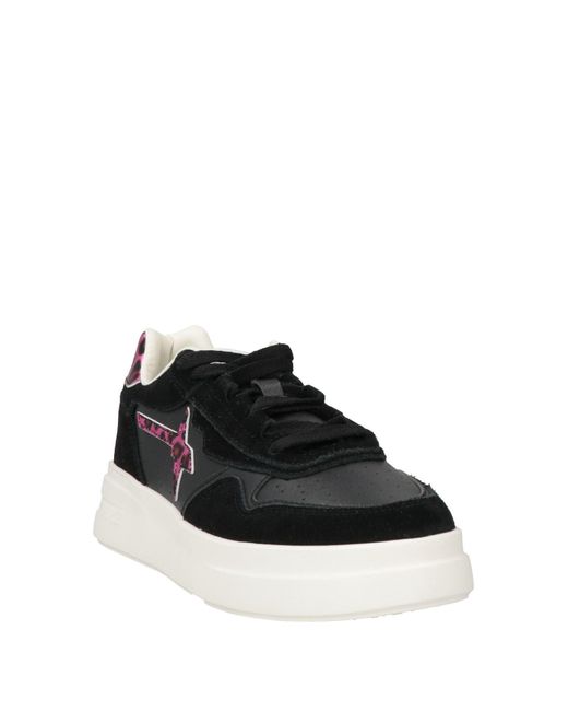W6yz Black Trainers
