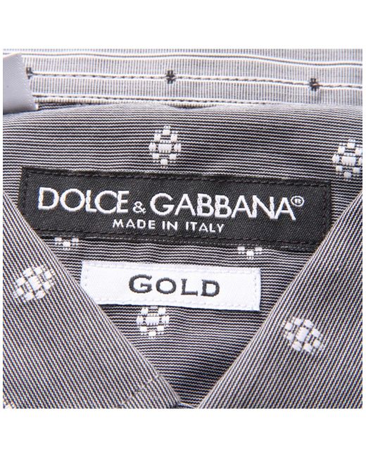 Chemise Dolce & Gabbana pour homme en coloris Gray