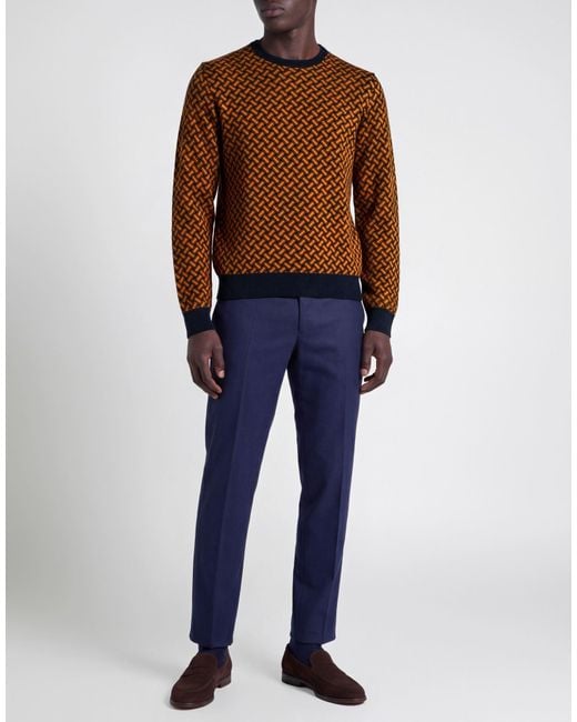 Drumohr Brown Jumper for men
