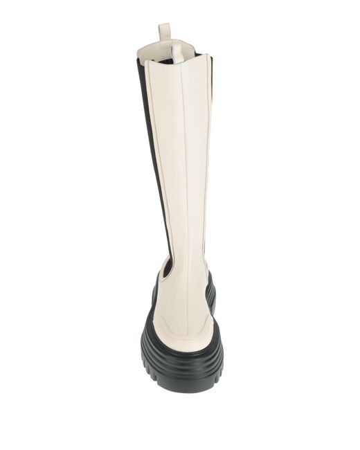 Bally White Boot