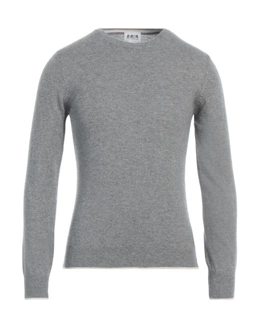 Berna Gray Sweater Polyamide, Wool, Viscose, Cashmere for men