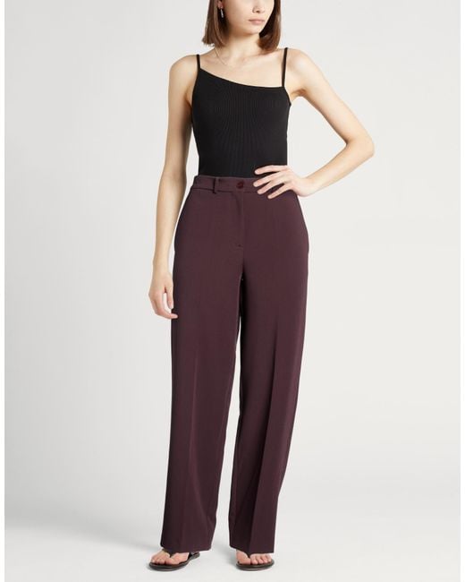 Alysi Purple Trouser