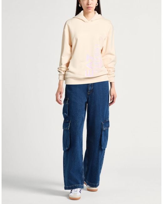 EA7 Natural Sweatshirts