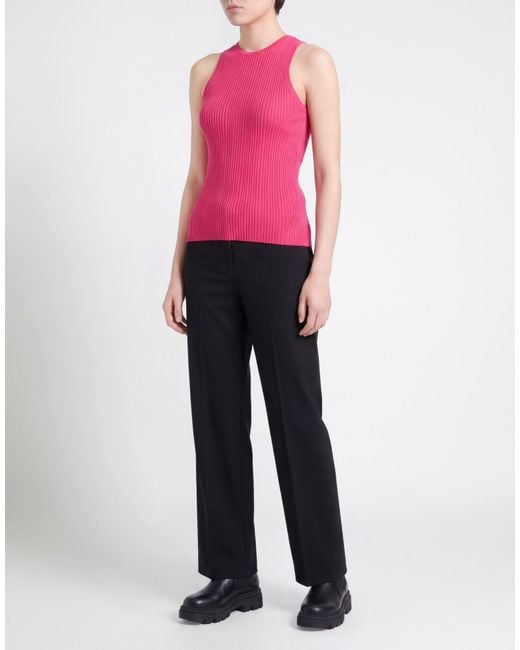 HUGO Pink Fuchsia Top Viscose, Polyester
