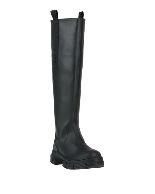 Ganni Black Stiefel