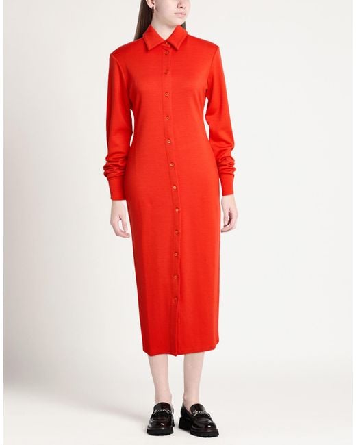 Robe Midi Rier en coloris Red