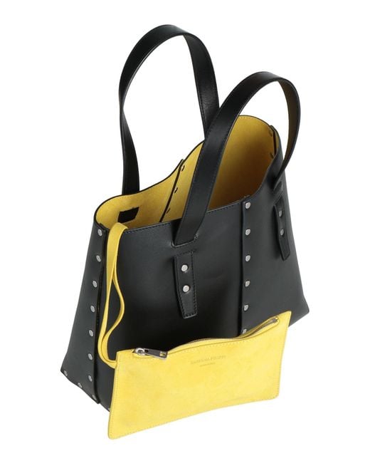 Fabiana Filippi Black Handbag Leather