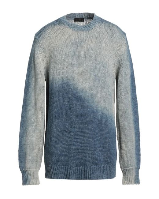Pullover di Roberto Collina in Blue da Uomo