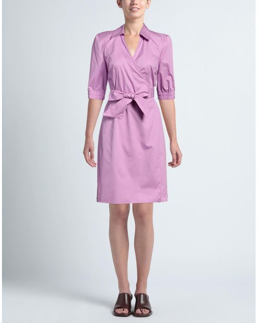 Camicettasnob Purple Mini Dress