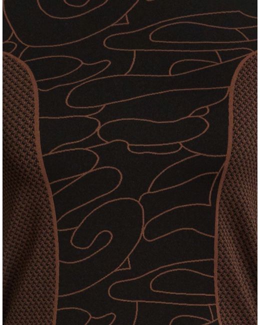 Gcds Black T-Shirt Polyamide, Elastane
