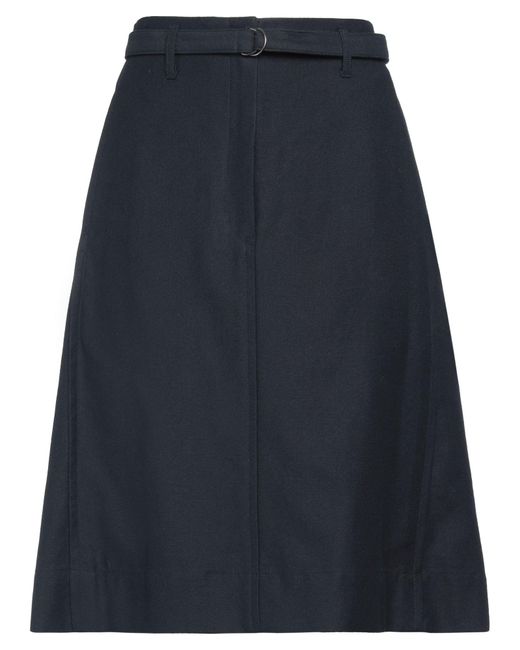 LE17SEPTEMBRE Blue Midi Skirt