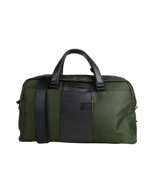 Piquadro Black Duffel Bags for men