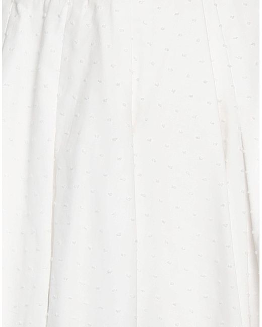 LA SEMAINE Paris White Mini Skirt