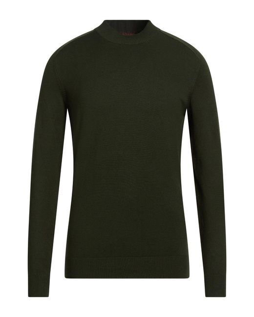 Squad² Green Sweater Viscose, Nylon for men