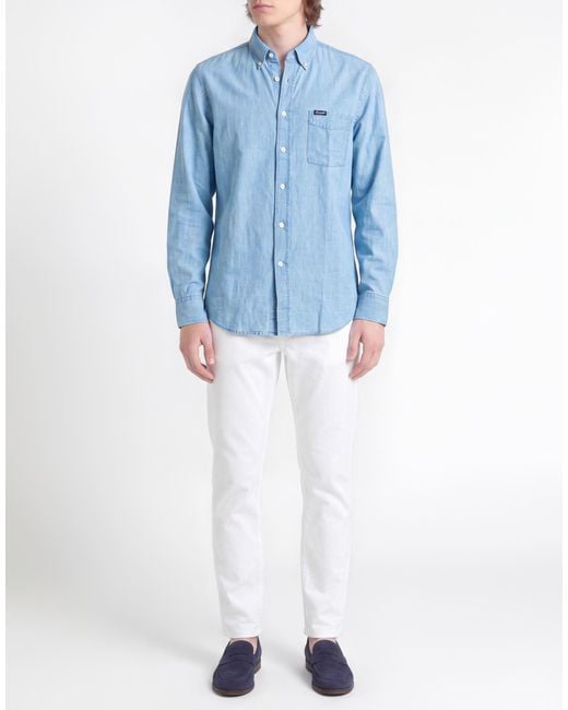 Camicia di Façonnable in Blue da Uomo
