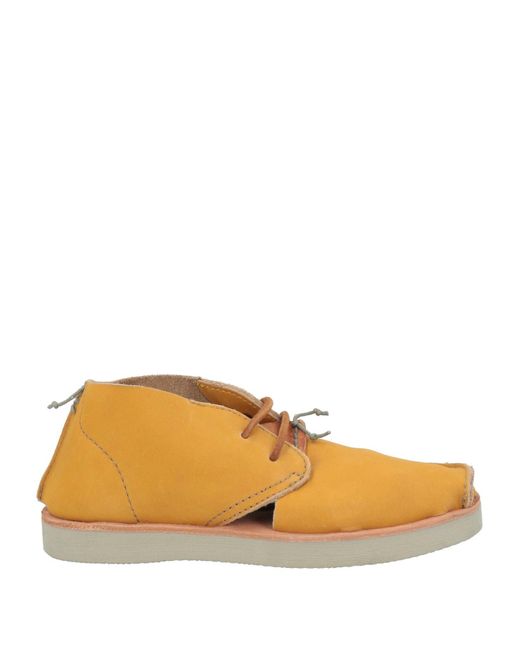 Satorisan Orange Ankle Boots