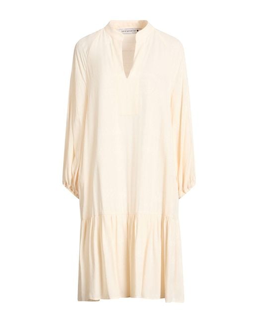 Shirtaporter White Mini Dresses
