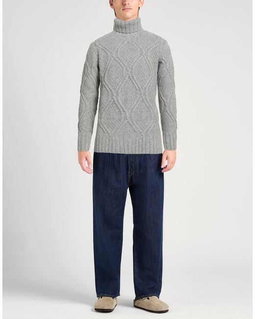 Paoloni Gray Turtleneck for men
