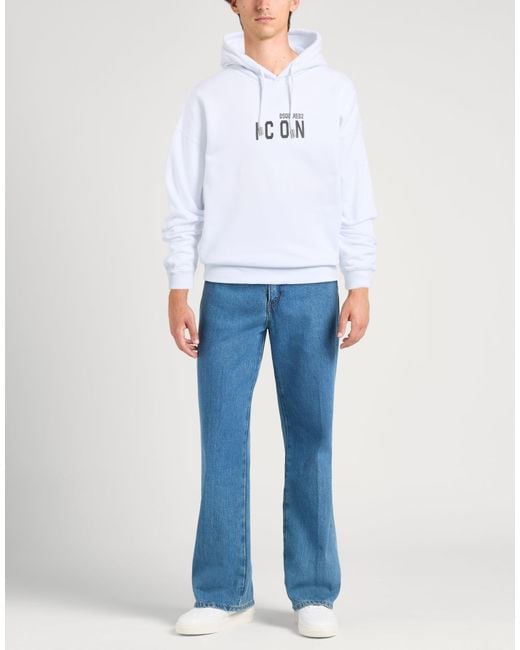 DSquared² White Sweatshirt for men