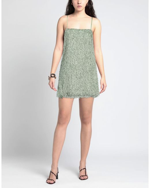 Nora Barth Green Mini Dress