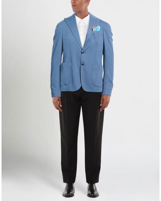 Bharnaba Blue Blazers for men