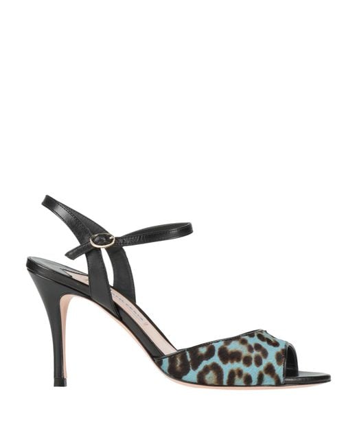 Roberto Festa Metallic Sandals