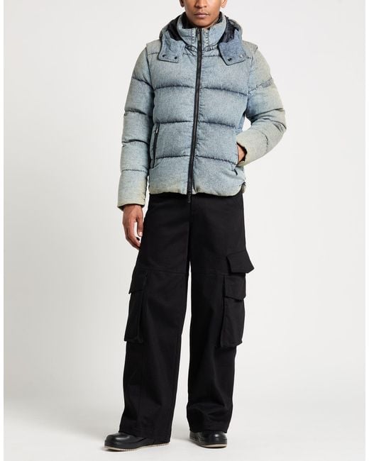 Moorer Blue Puffer for men