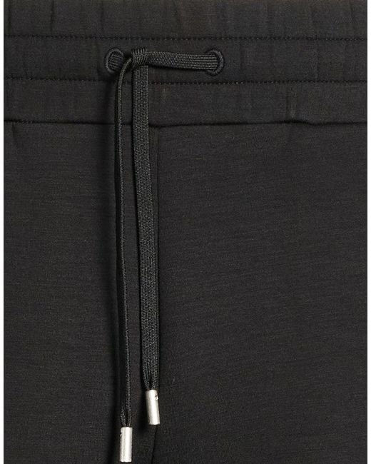 Lardini Black Pants Viscose, Elastane for men