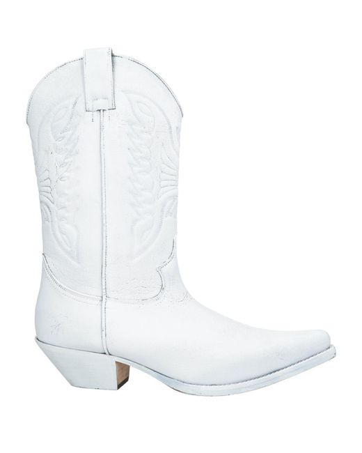 MM6 by Maison Margiela White Boot for men