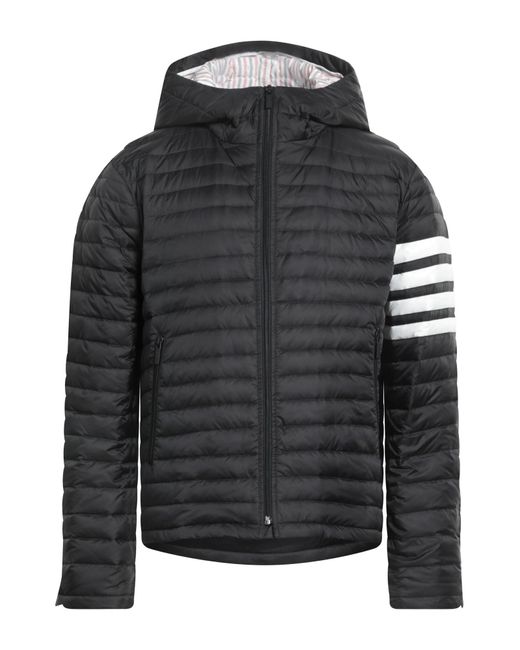 Thom Browne Black Puffer Polyamide for men