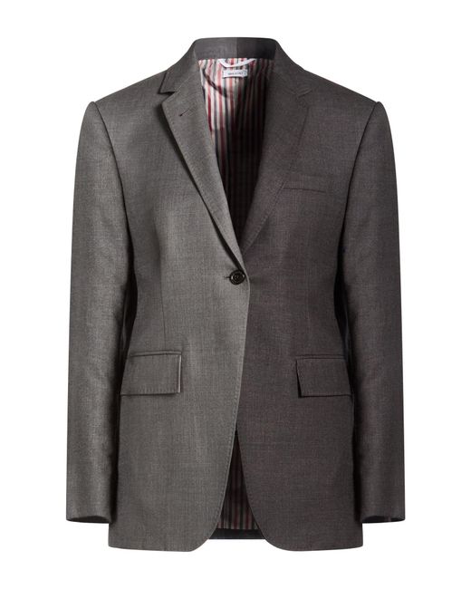 Thom Browne Black Blazer Wool