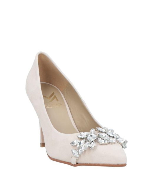 Marian White Pumps