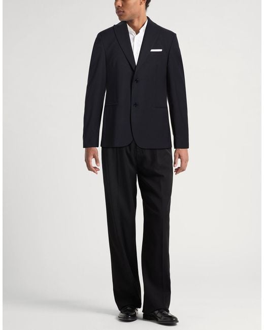 Daniele Alessandrini Blue Blazer for men