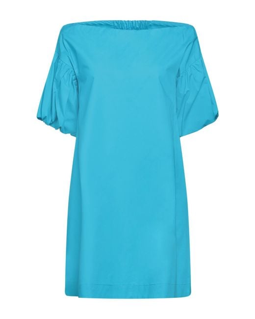 Soallure Blue Mini Dress