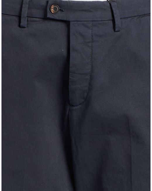 Corneliani Blue Pants Cotton, Elastane for men