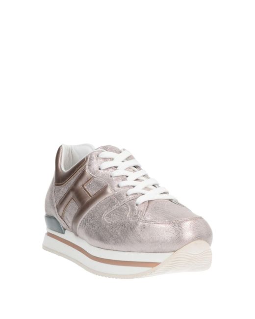 Hogan Metallic Sneakers