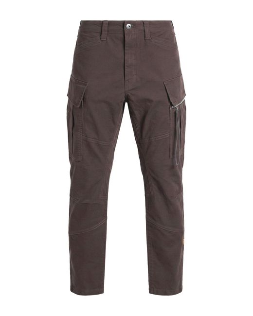 G-Star Gray Pants Recycled Cotton, Cotton, Elastane for men