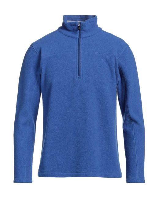 Fedeli Rollkragenpullover in Blue für Herren
