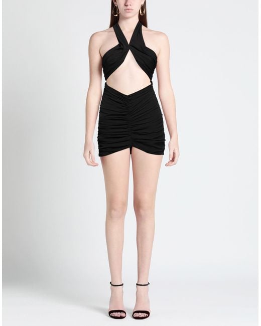 GIUSEPPE DI MORABITO Black Mini Dress