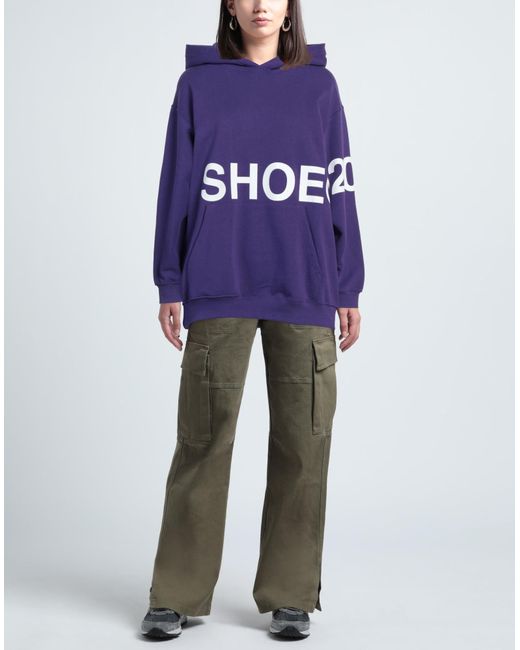 Shoe Purple Sweatshirt