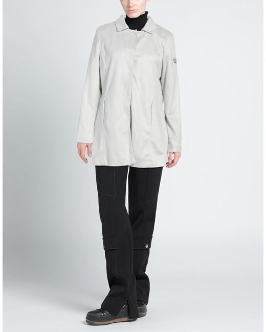Yes Zee Gray Overcoat & Trench Coat