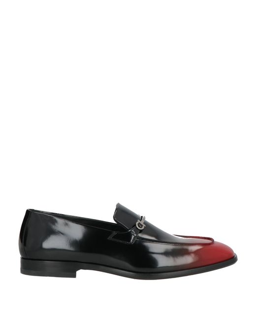 Ferragamo Black Loafers Calfskin for men