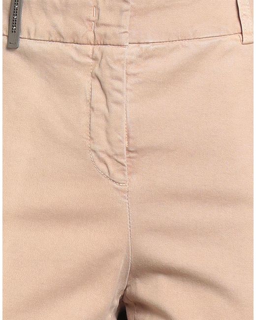 Peserico Natural Icon 4718 Pants Cotton, Elastane