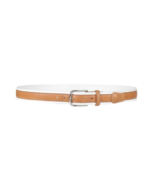 Canali White Belt for men