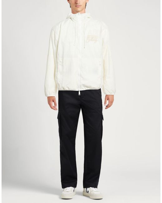 ARMANI EXCHANGE White Jackets for men