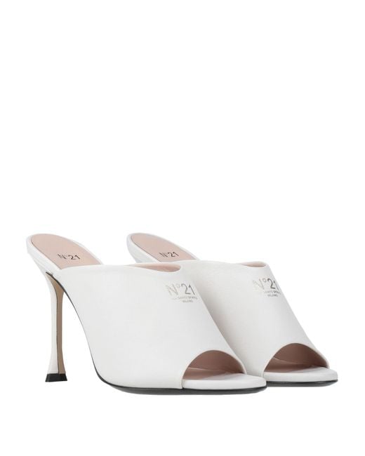 N°21 White Sandals