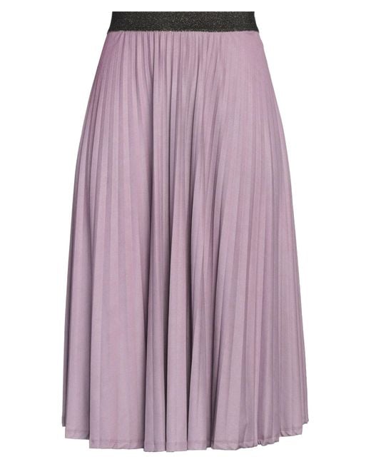 Jupe midi iBlues en coloris Purple