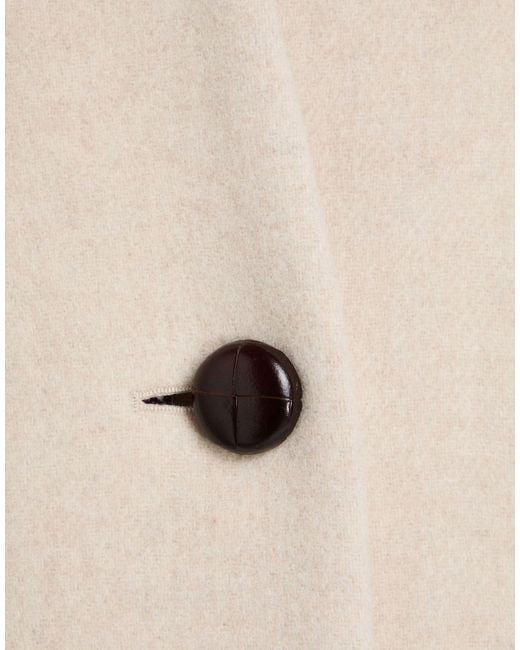 Isabel Marant Natural Coat Wool, Polyamide