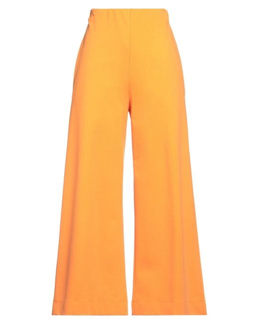 Harris Wharf London Orange Trouser