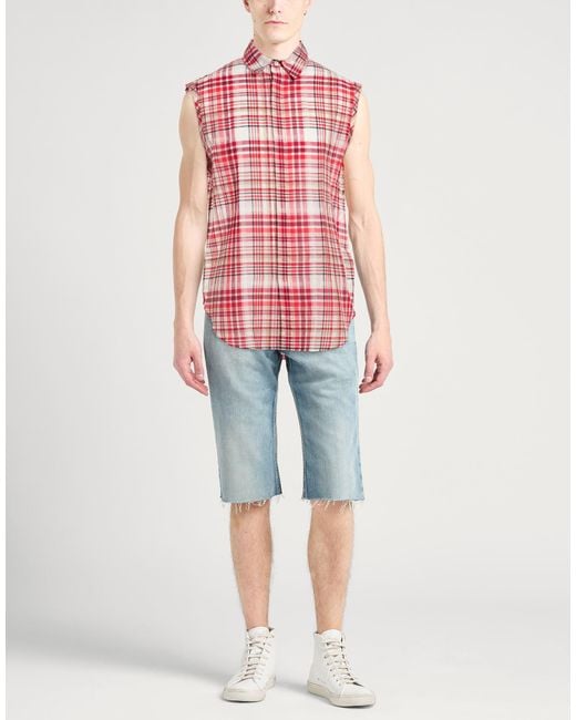 Ferragamo Red Shirts for men